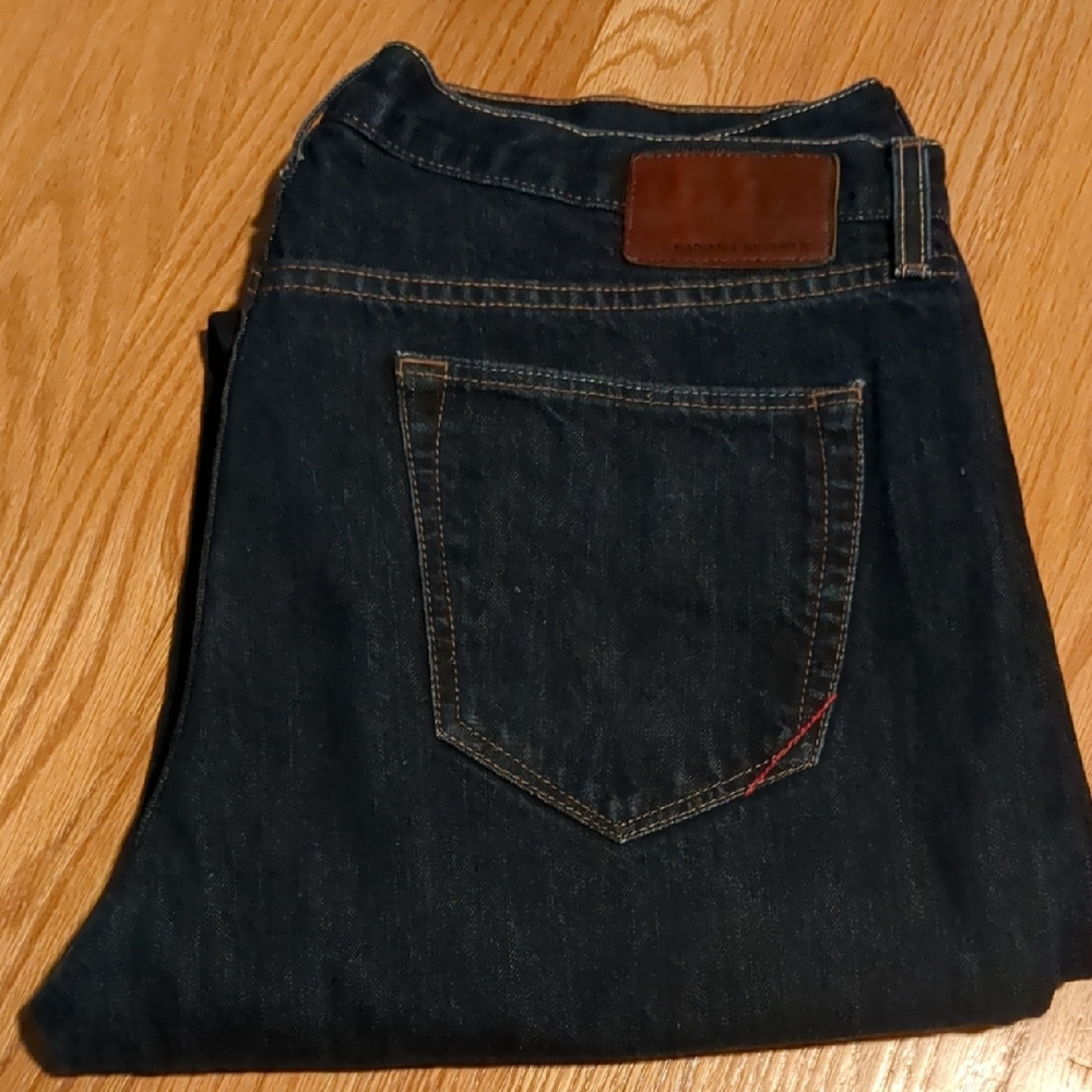 Banana Republic Men's Deep Indigo Jeans